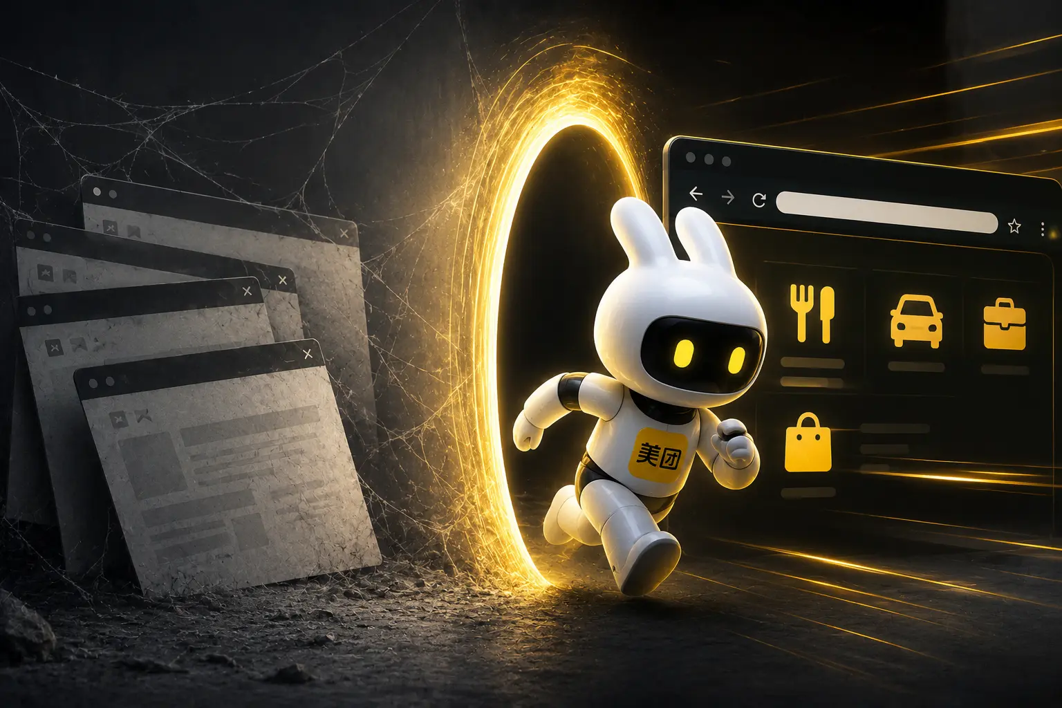 Tabbit ۱.۰: پایان «صفحات مرده» یا تولد «دیکتاتور مرورگر»؟ میتون (Meituan) با یک «مرورگر-عامل» وارد بازی می‌شود