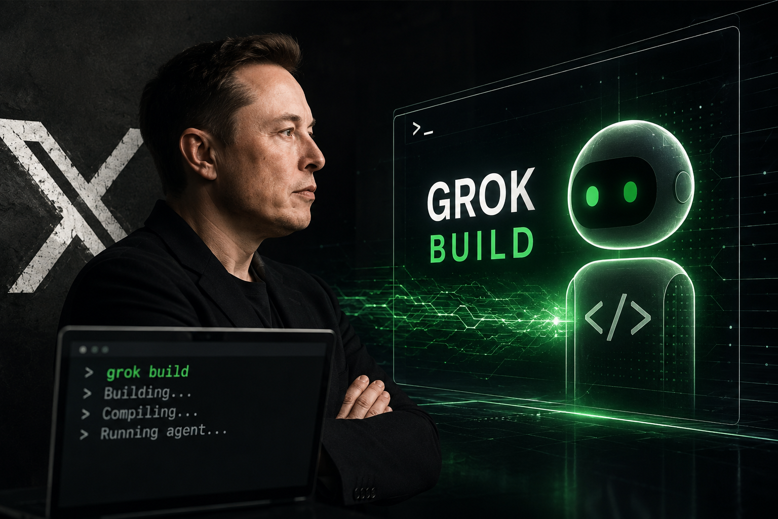 Grok Build و ارتش یک نفره ایلان ماسک: وقتی ترمینال، عامل کدنویسی خود را ملاقات می‌کند