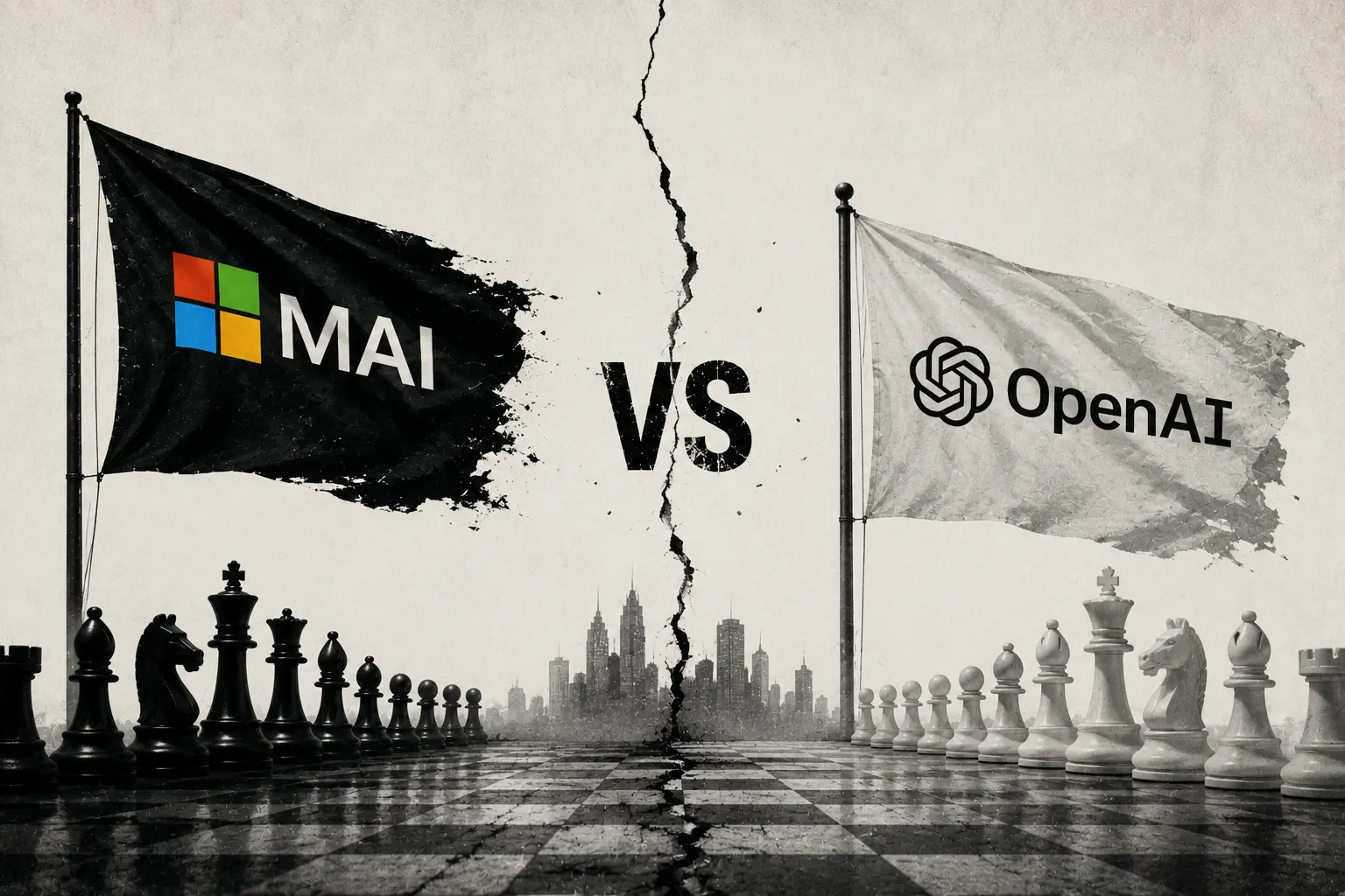 MAI علیه OpenAI: نبرد استقلال در قلب امپراتوری نرم‌افزار