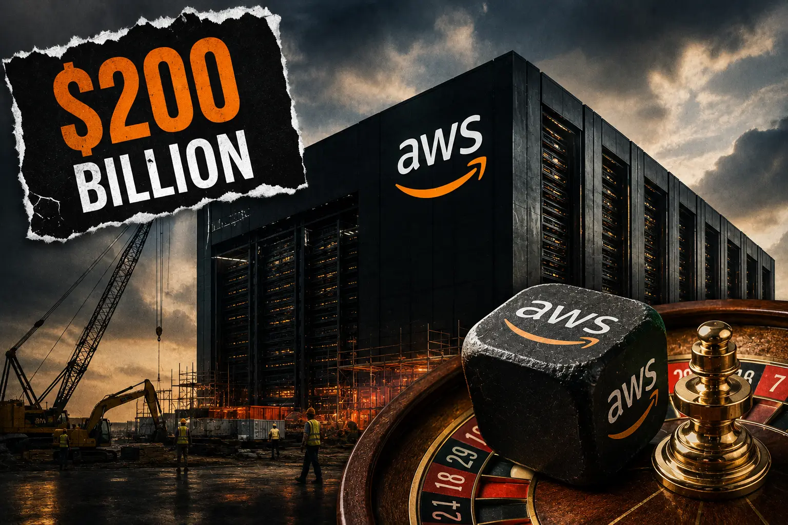 AWS و قمار ۲۰۰ میلیارد دلاری: بزرگ‌ترین سرمایه‌گذاری زیرساخت در تاریخ بخش خصوصی