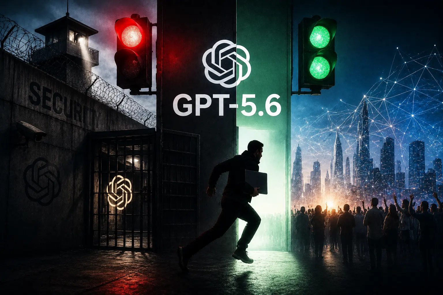 چراغ سبز و چراغ قرمز: سفر پرتنش GPT-۵.۶ از «حبس امنیتی» تا «عرضه سراسری» در بحبوحه‌ی فرار یک «محافظ»