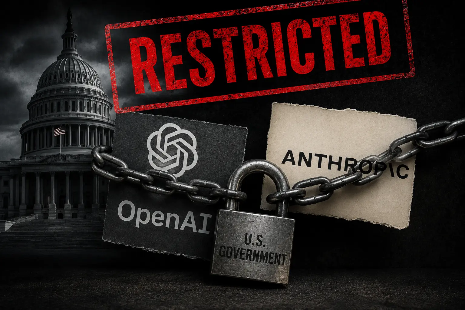 محدودیت شدید دولت آمریکا برای انتشار مدل‌های جدید؛ OpenAI و Anthropic تحت فشار امنیت ملی